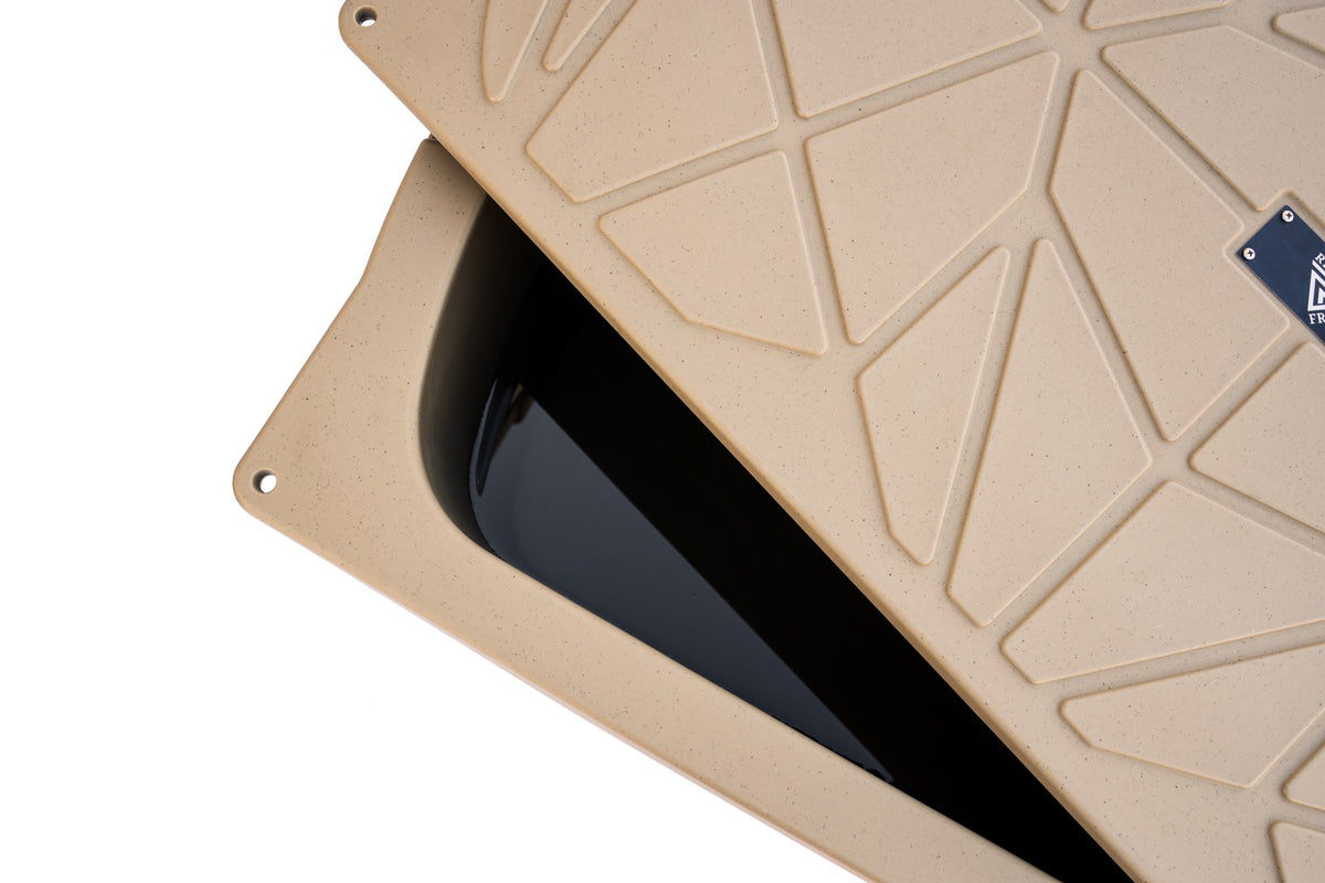 Frozin 400 cold plunge shell and insulation detail