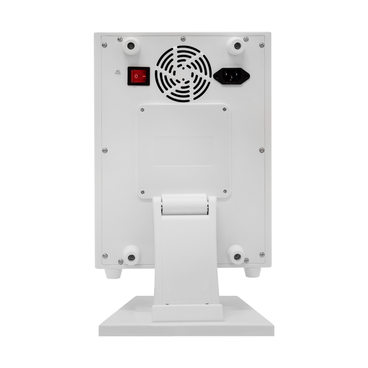 Vital Pro 2.0 red light therapy panel rear view with cooling fans and controls