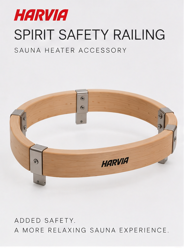Harvia Spirit safety railing