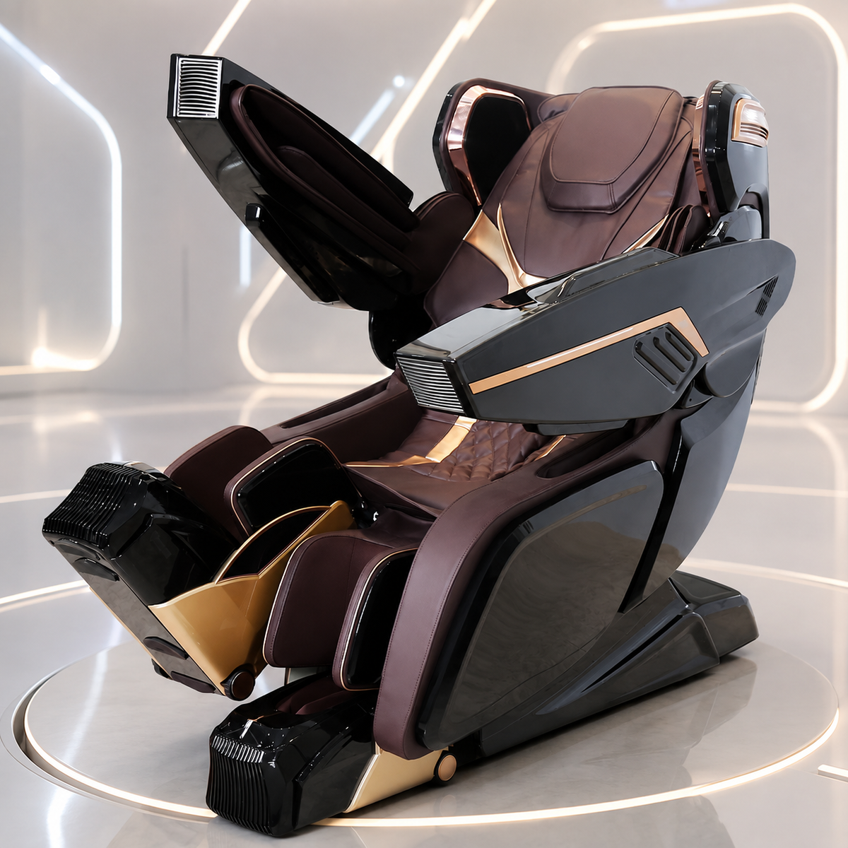 360massage Weltron 5D Massage Chair in black