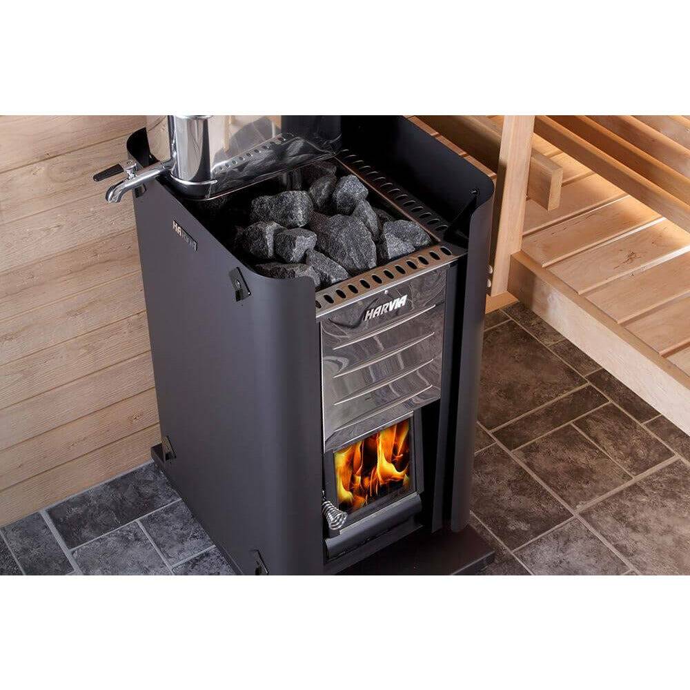 Harvia Pro Wood Burning Sauna Stove - Finnish Sauna Builders