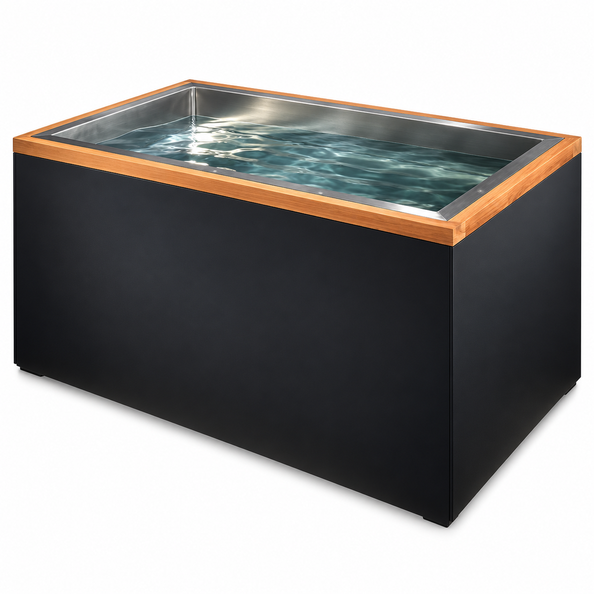 Dynamic Cold Therapy Cuboid Cold Plunge outdoor lifestyle setup