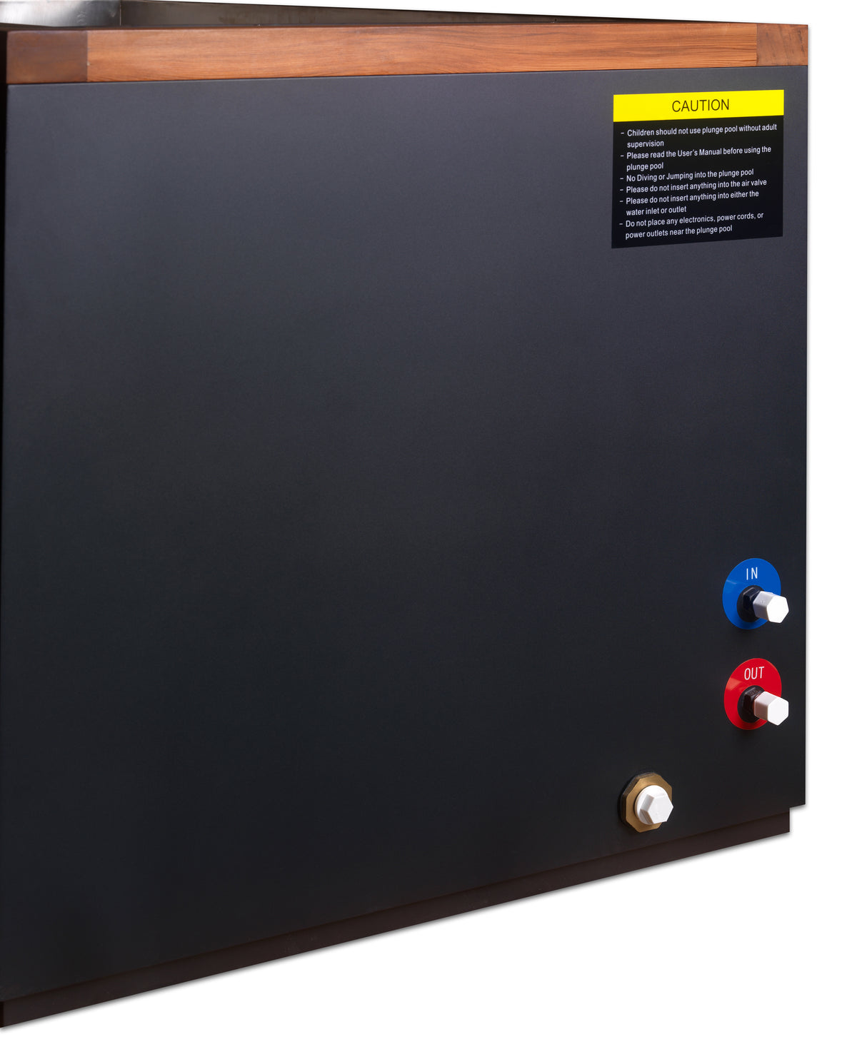 Dynamic Cold Therapy 50-inch PVC Cuboid Cold Plunge product view