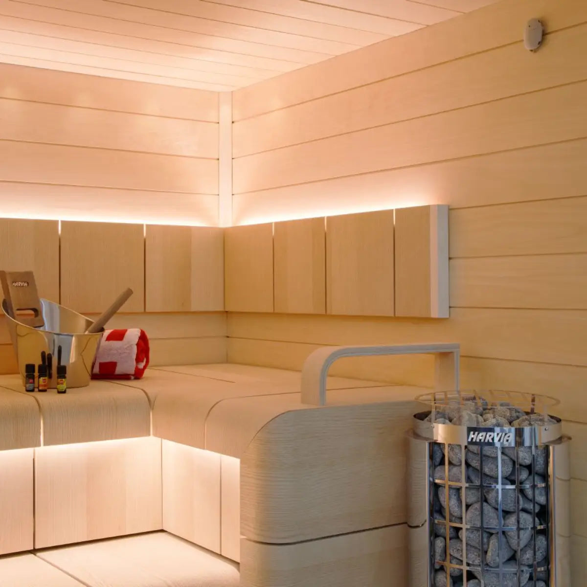 Harvia Cilindro Sauna Heater - Finnish Sauna Builders