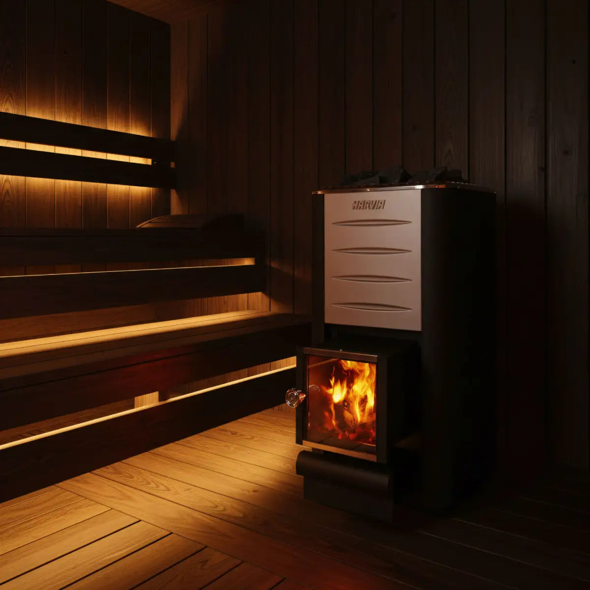 Harvia M3 Wood Burning Sauna Stove - Finnish Sauna Builders