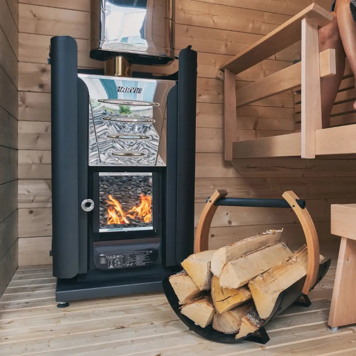 Harvia Pro Wood Burning Sauna Stove - Finnish Sauna Builders