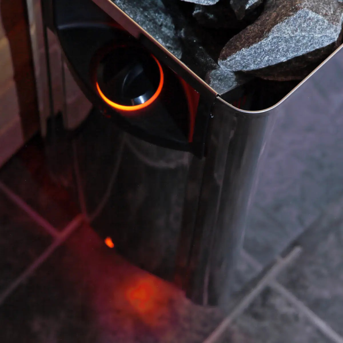 Harvia Wall Sauna Heater with Built-In Controls - Finnish Sauna Builders