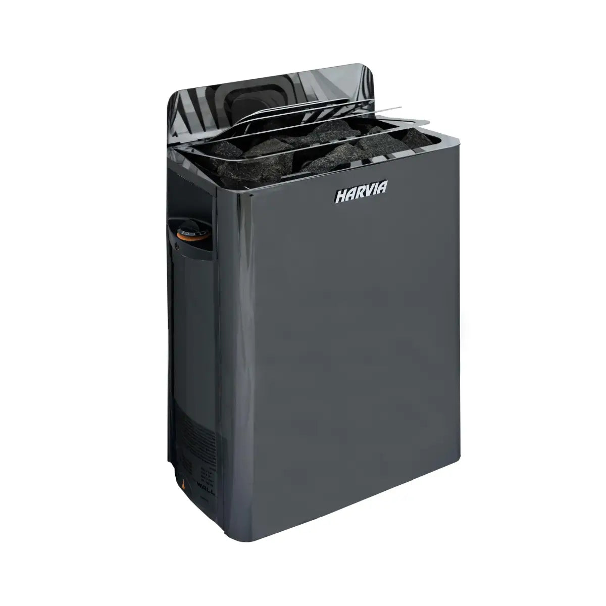Harvia Wall Sauna Heater with Built-In Controls - Finnish Sauna Builders