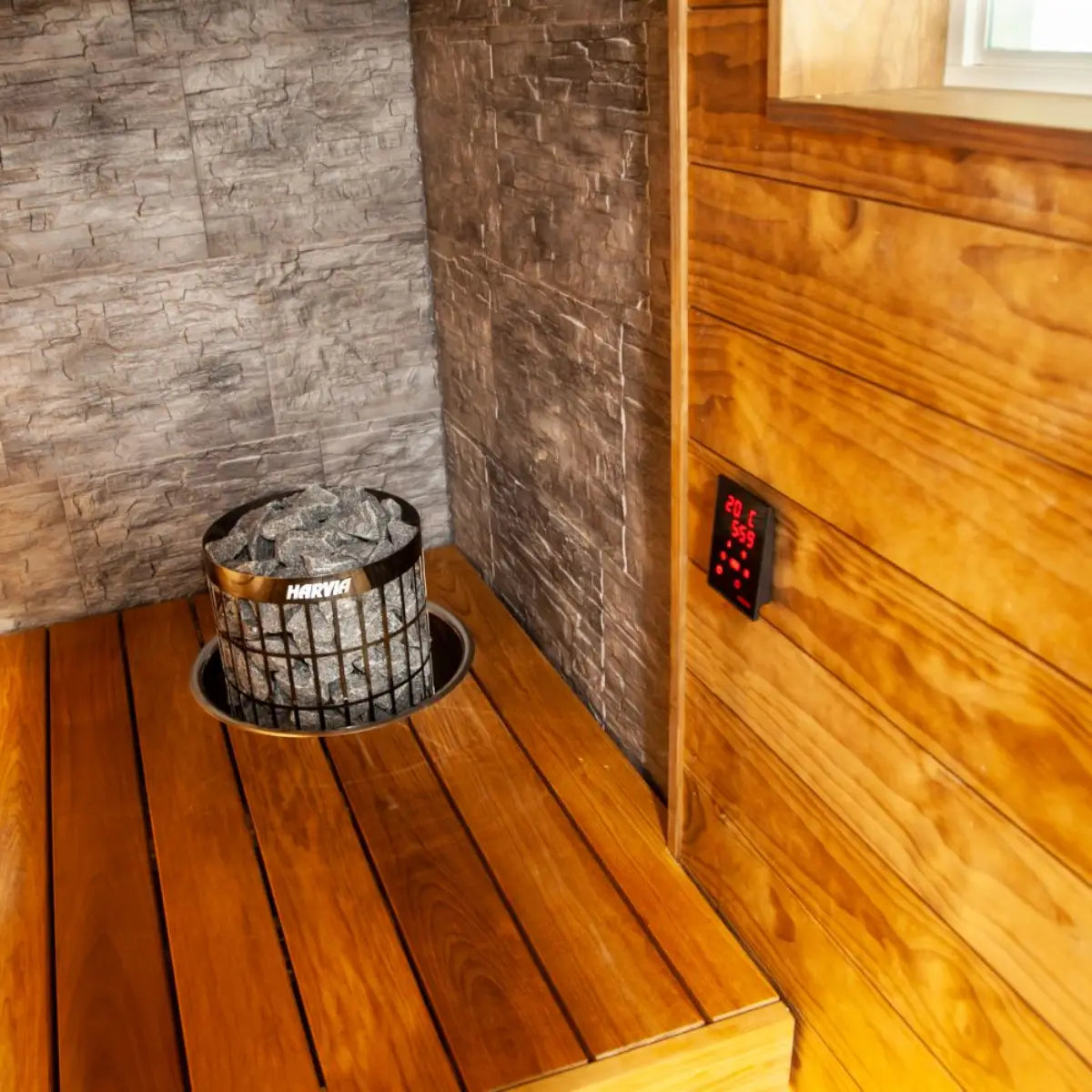 Harvia Xenio Digital Sauna Control with Wi-Fi - Finnish Sauna Builders