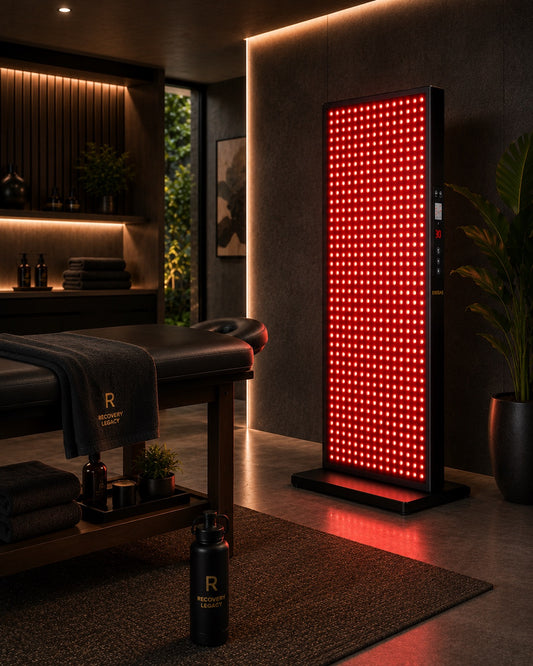 EXESAS Dual-Chip Full Body Red Light Therapy Panel