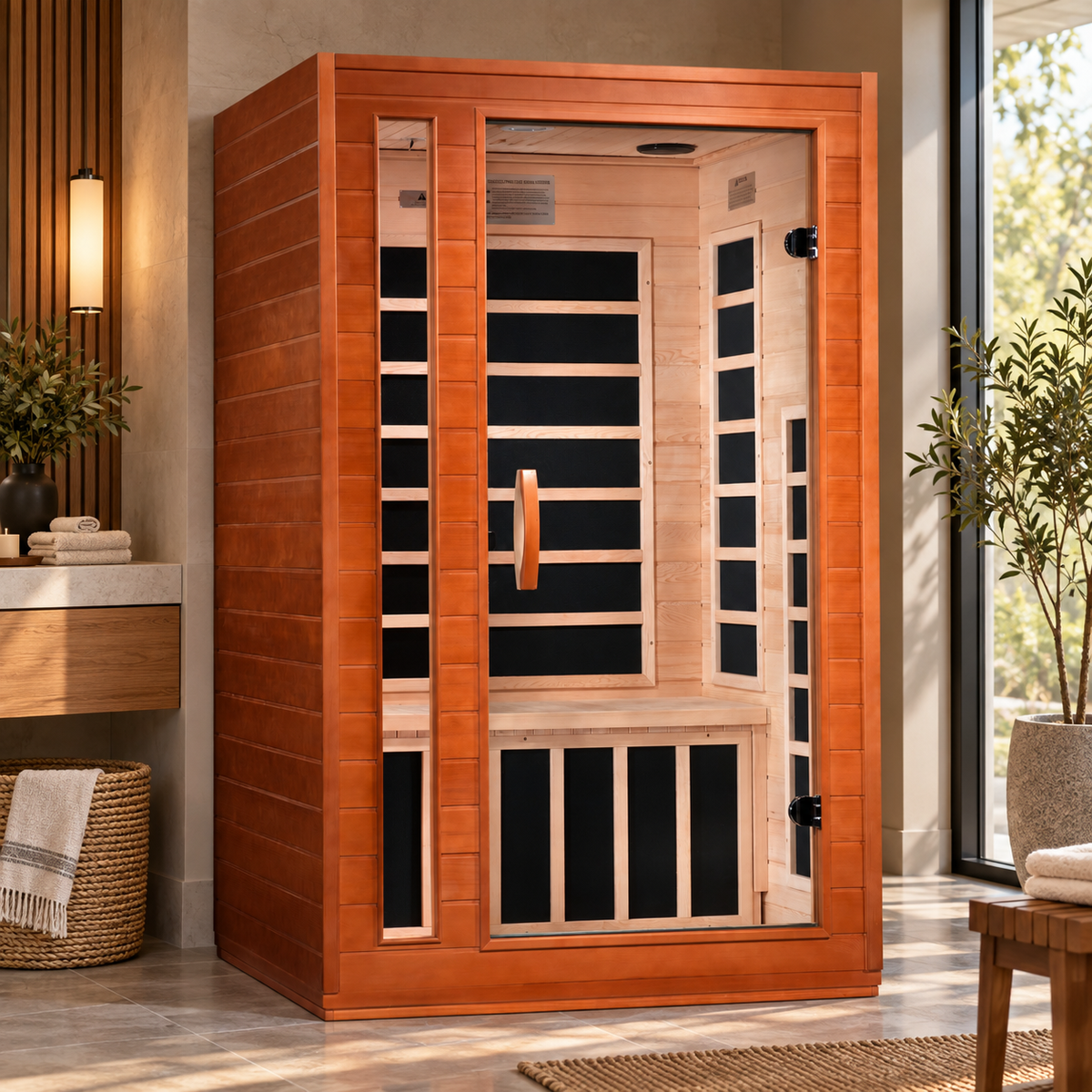 Dynamic Cordoba Elite DYN-6203-01 alternate lifestyle view in a modern home wellness room