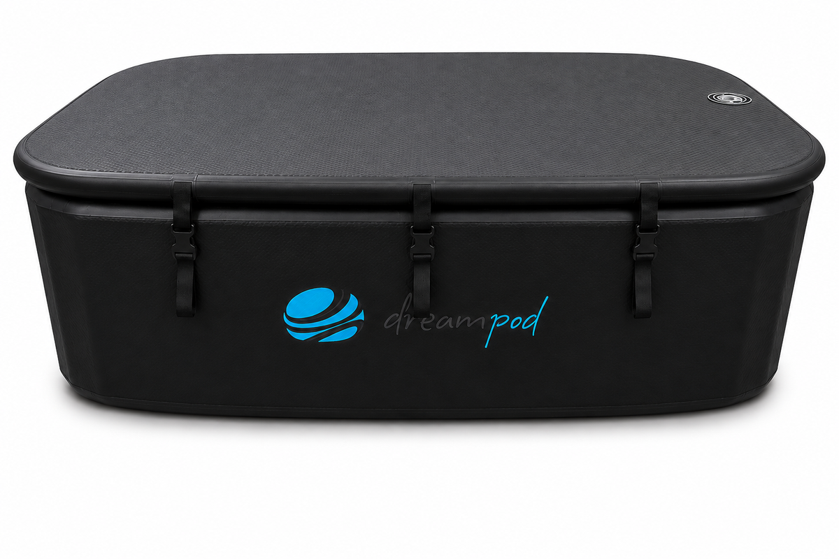 Dreampod Home Float FLEX inflatable home float tank in black