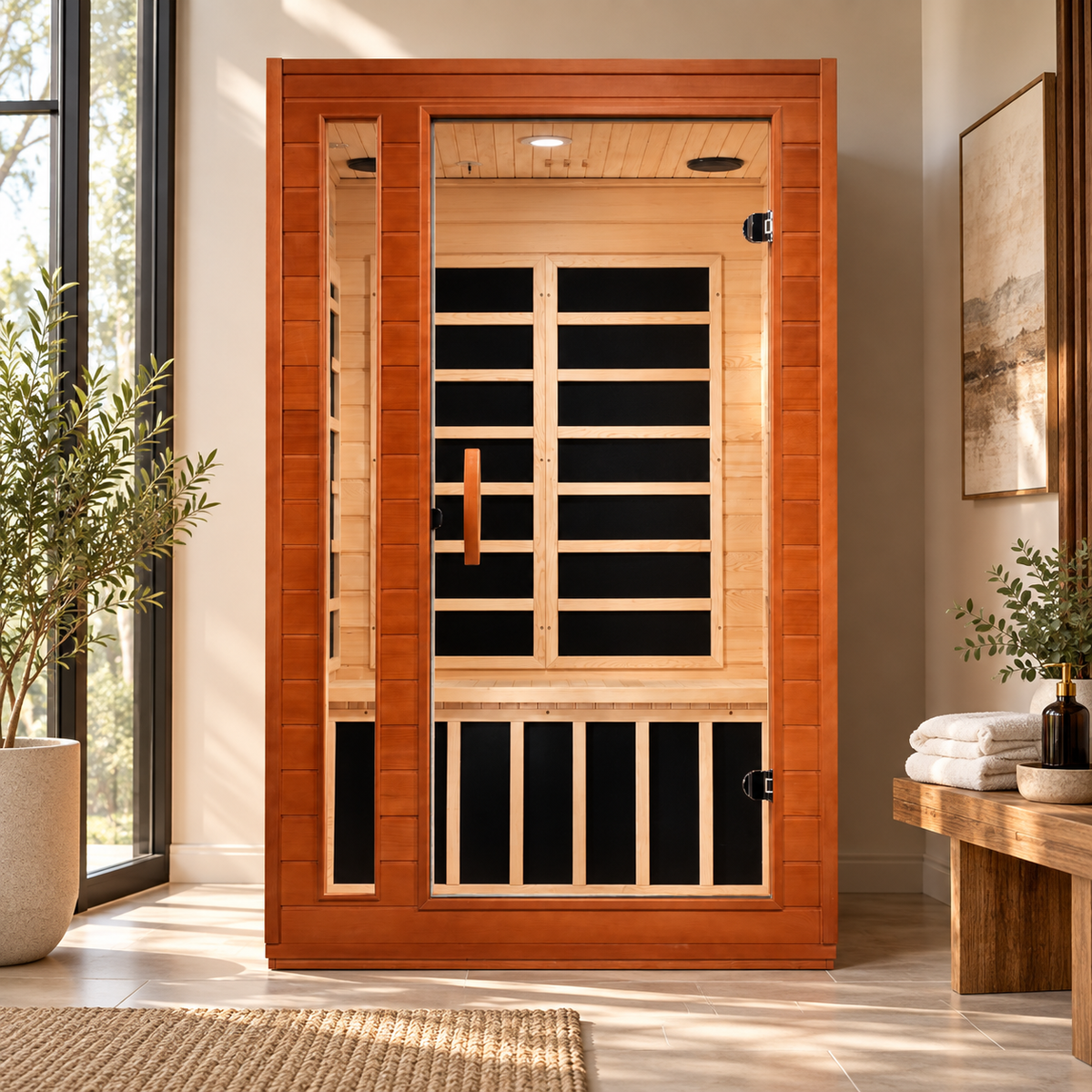Dynamic Cordoba Elite DYN-6203-01 lifestyle view in a modern home wellness room